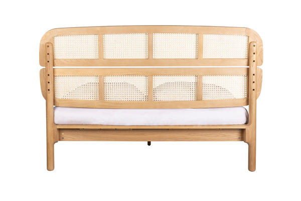 Bed Storm Vlechtwerk Naturel 160