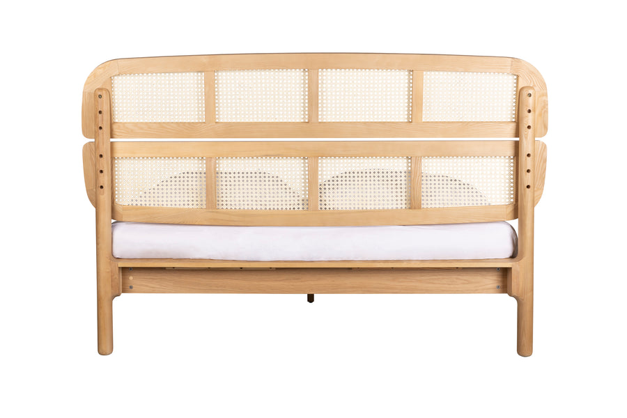 Bed Storm Vlechtwerk Naturel 160