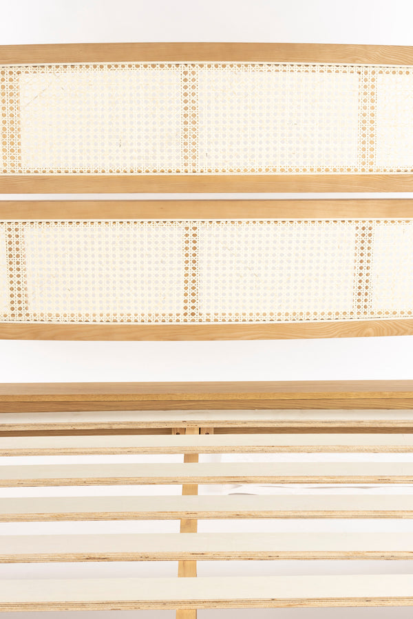 Bed Storm Vlechtwerk Naturel 180