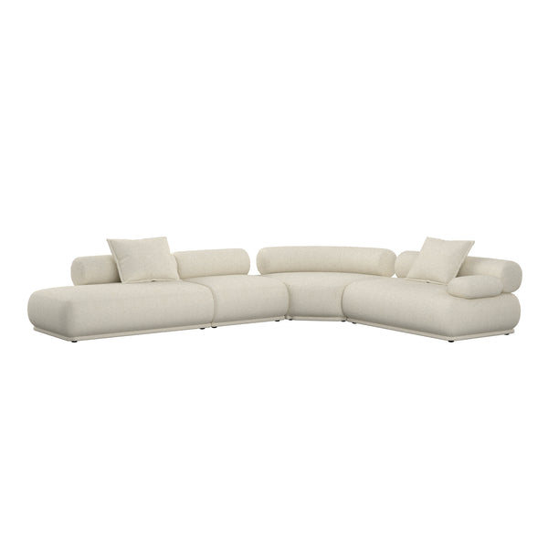 Bank Rembrandt 7,5-zits Rechts Beige