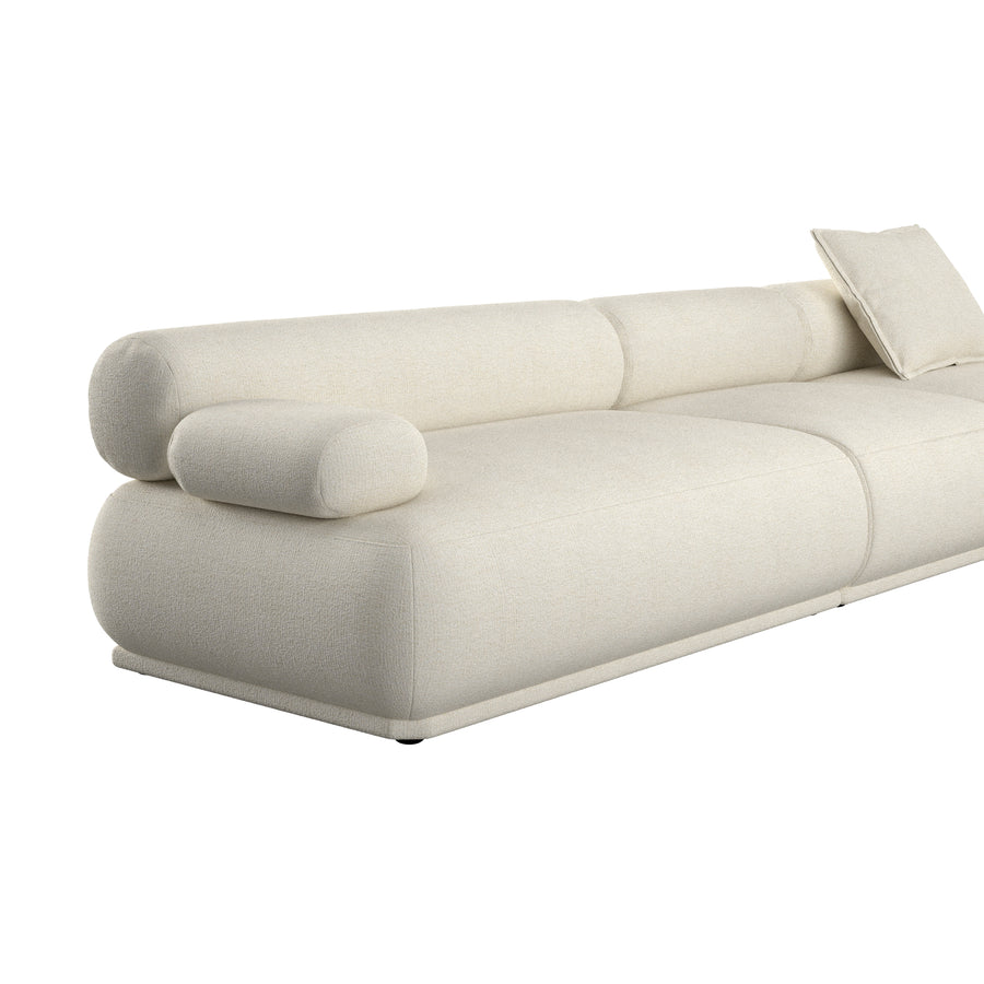 Bank Rembrandt 4,5 zits Links Beige