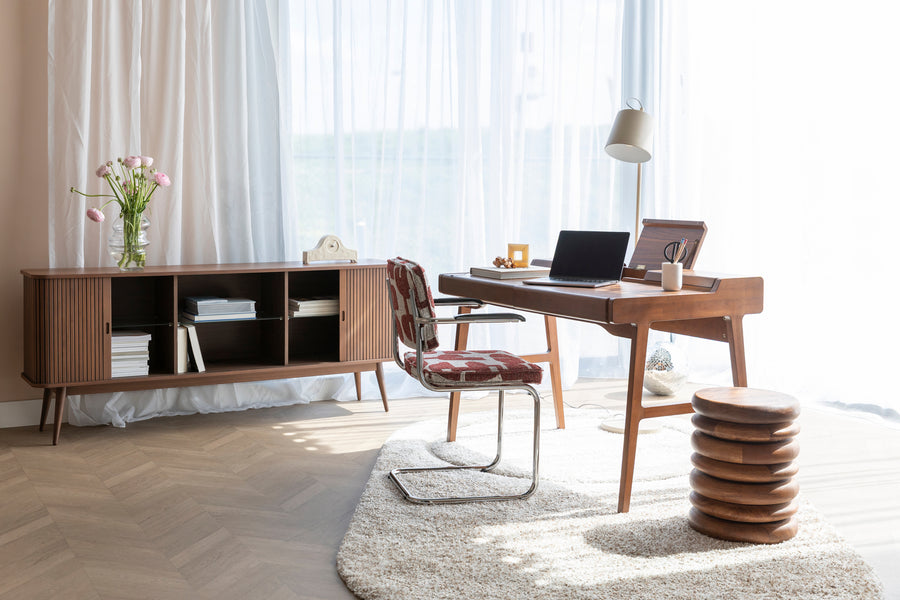 Bureautafel Kaat Notenhout