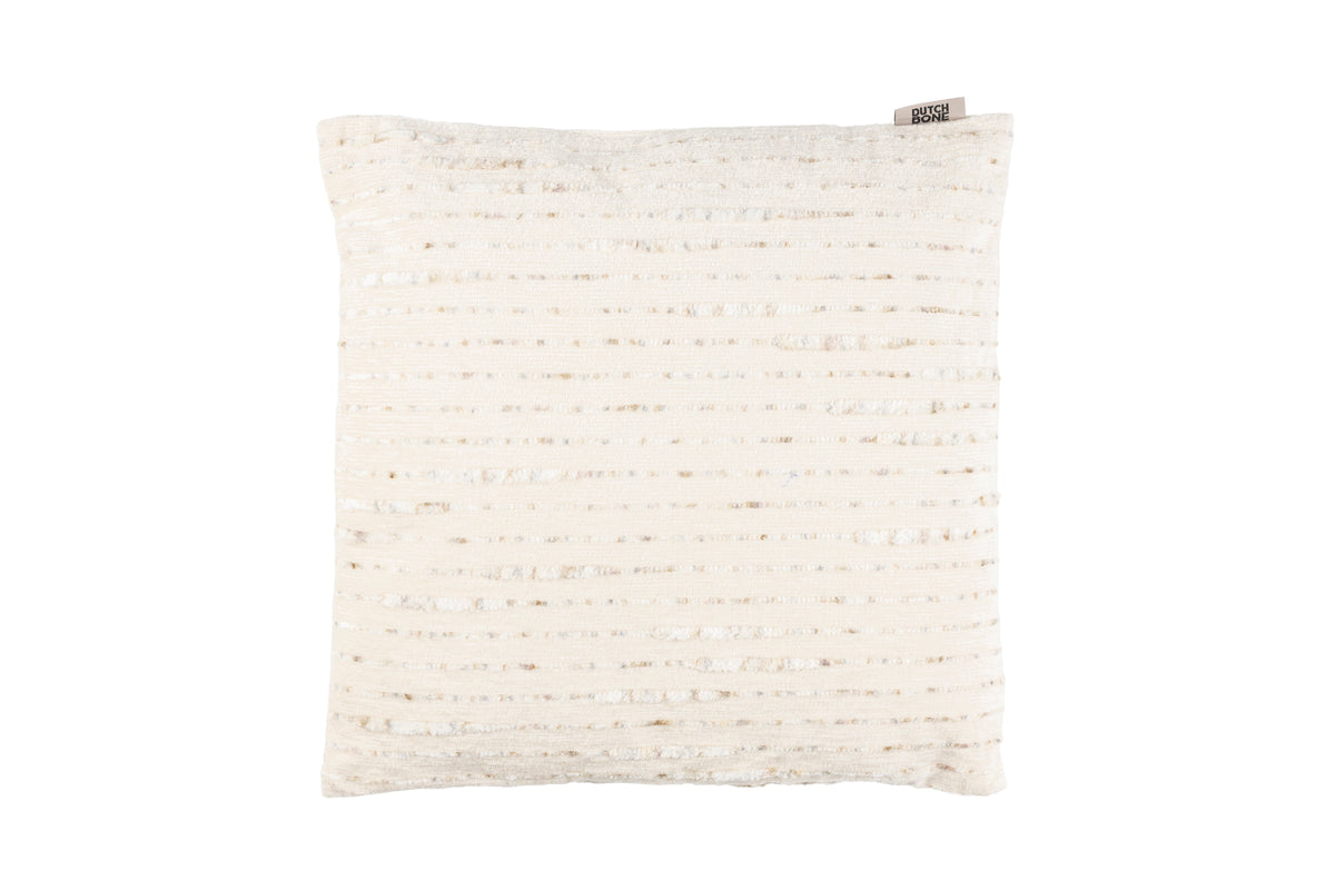 Kussen Leaf Vierkant Beige