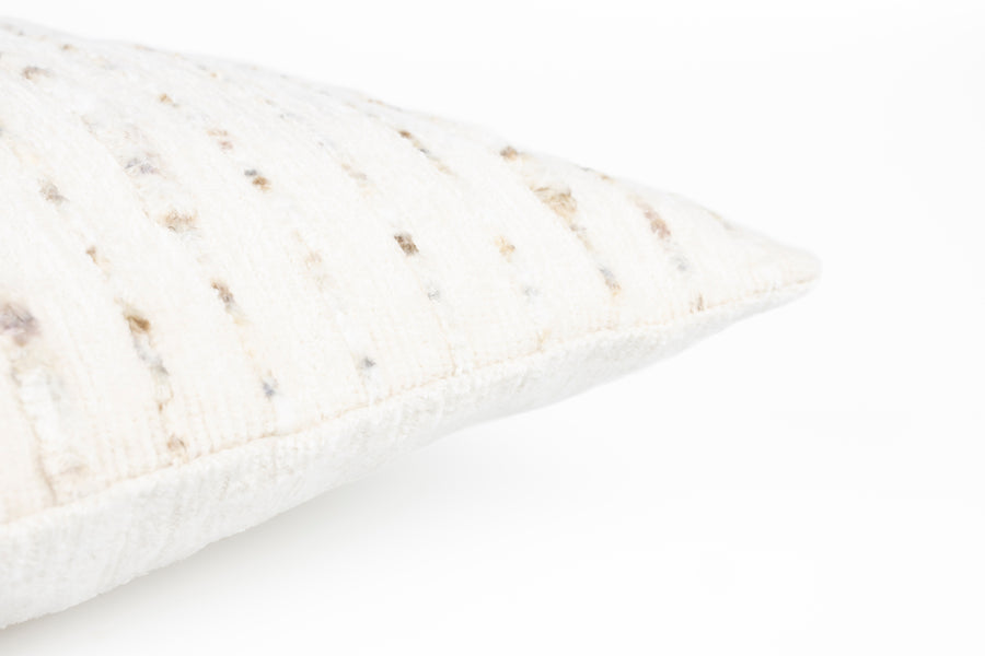 Kussen Leaf Vierkant Beige