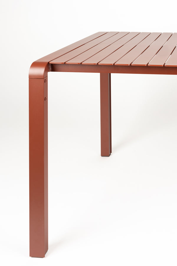 Tuintafel Vondel 214x97 Rood