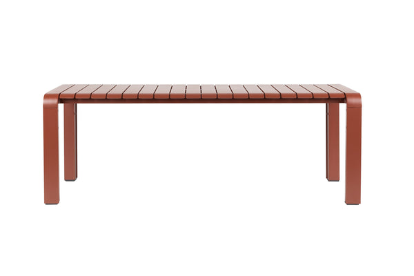 Tuinbank Vondel 129,5x45 Rood