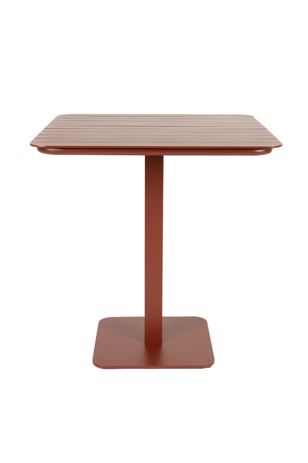 Tuinbistrotafel Vondel 71x71 Rood