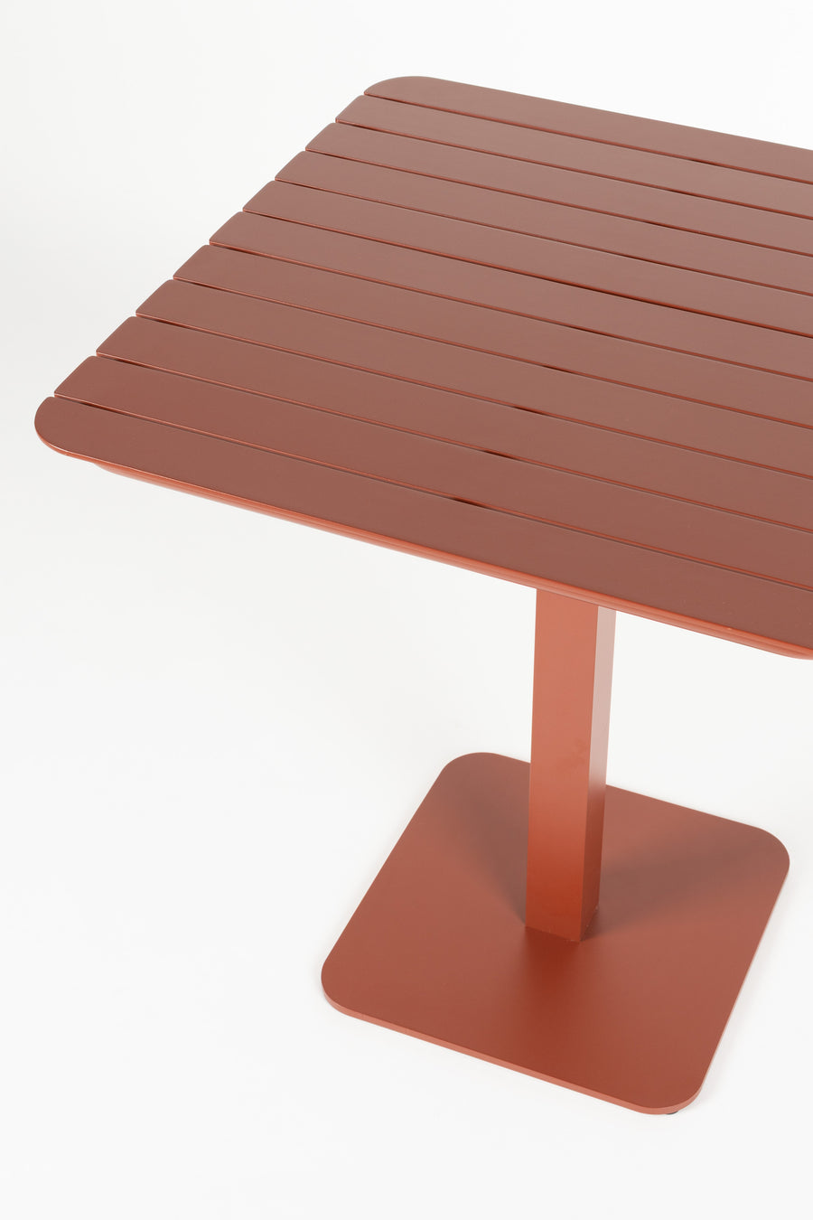 Tuinbistrotafel Vondel 71x71 Rood