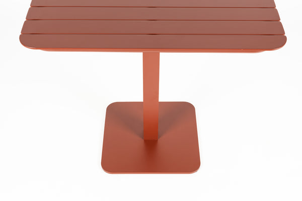 Tuinbistrotafel Vondel 71x71 Rood