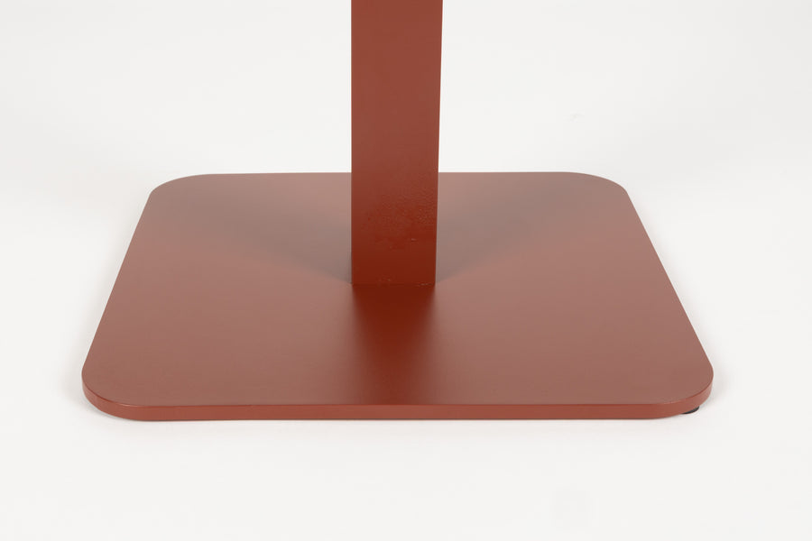 Tuinbistrotafel Vondel 71x71 Rood