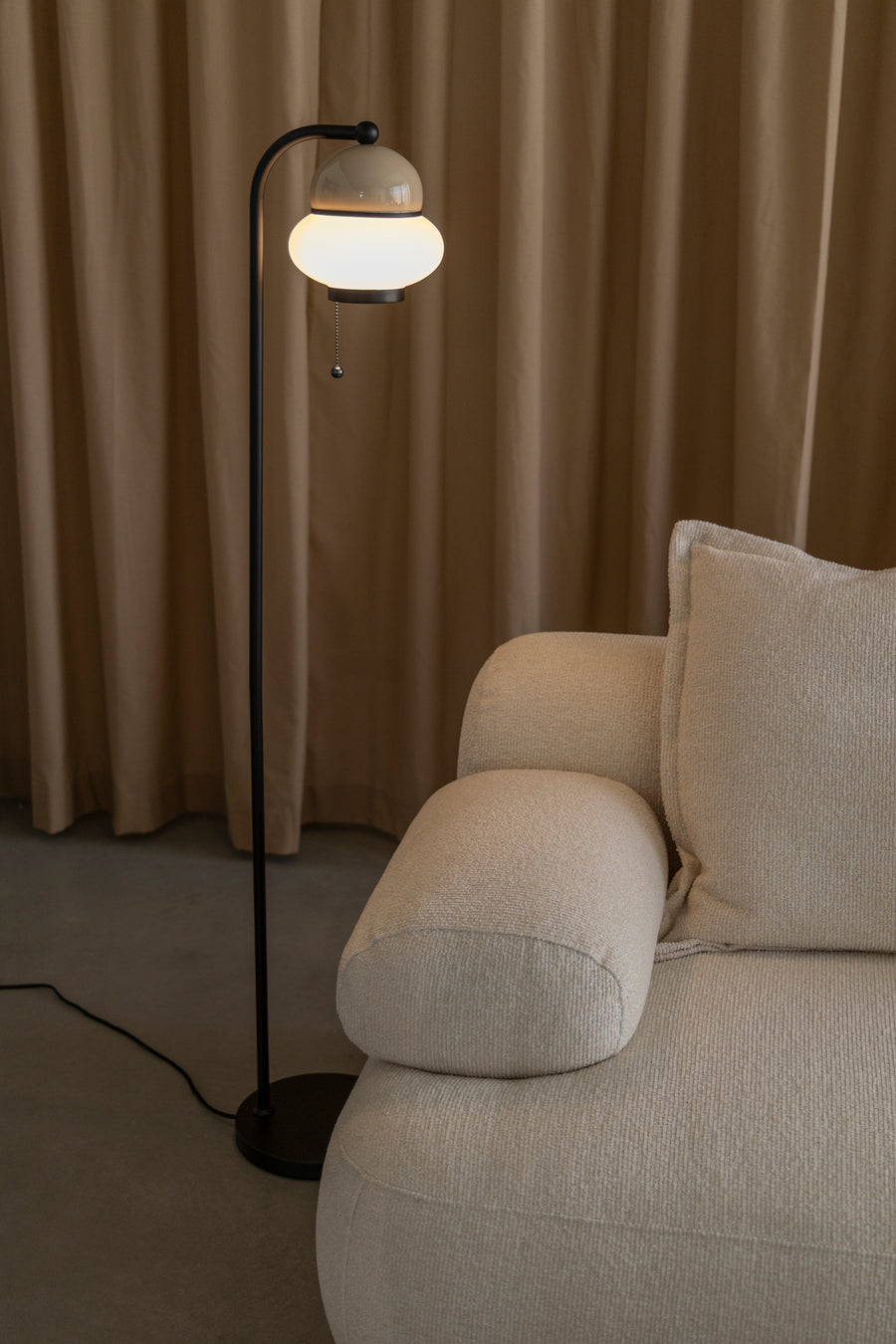 Vloerlamp Bumble Beige
