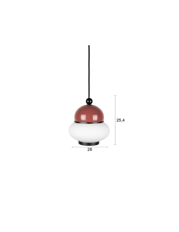Hanglamp Bumble S Rood