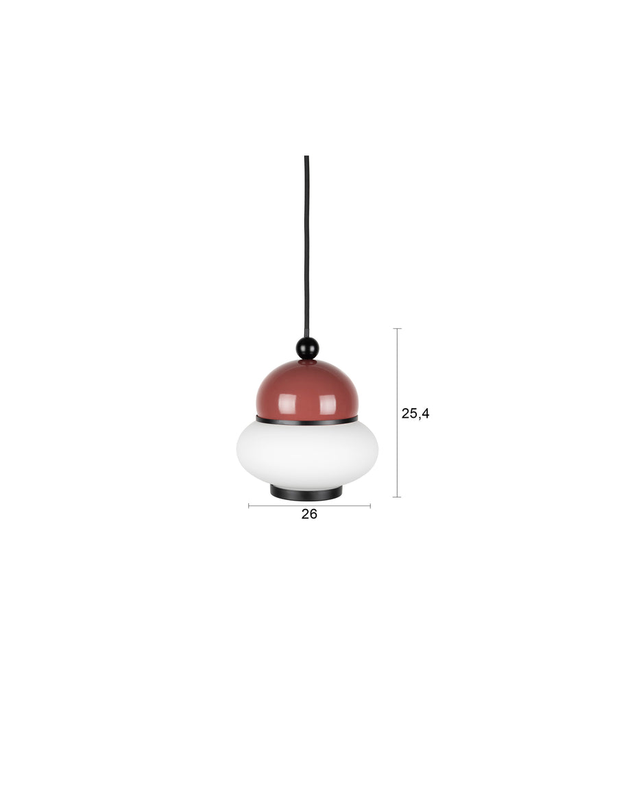 Hanglamp Bumble S Rood