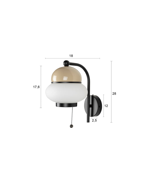 Wandlamp Bumble Beige