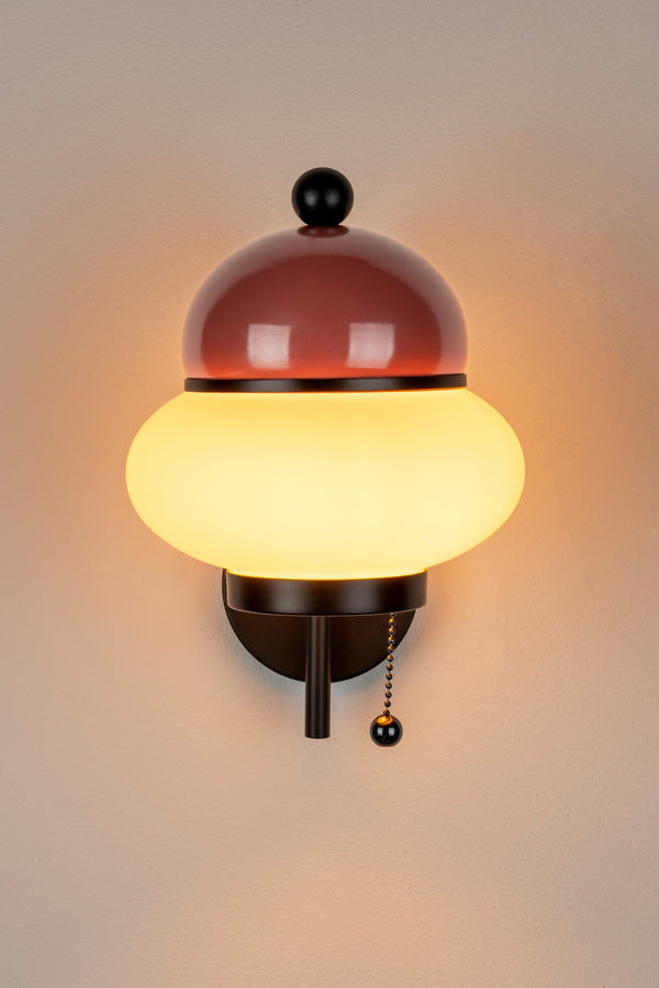 Wandlamp Bumble Rood