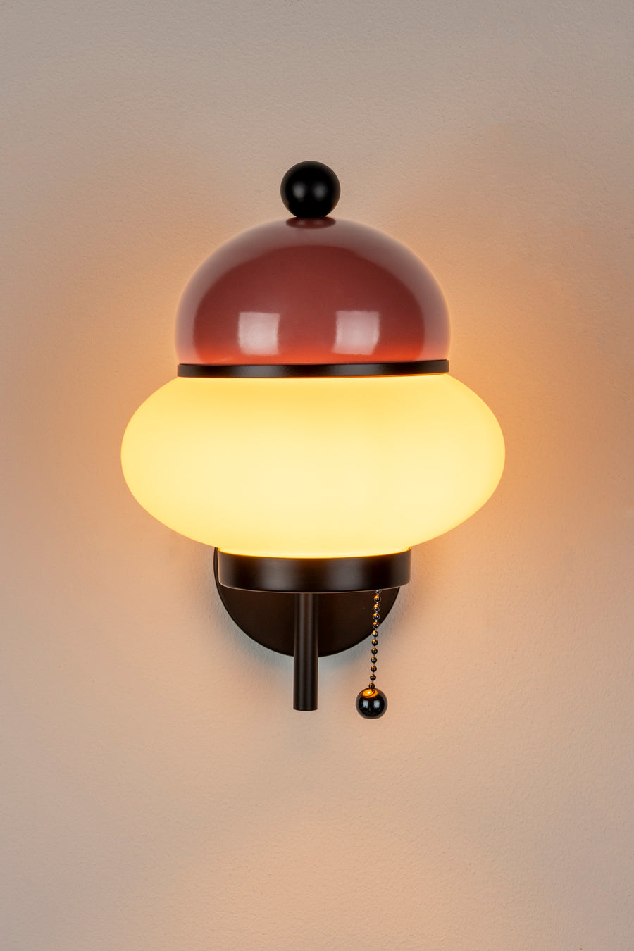 Wandlamp Bumble Rood