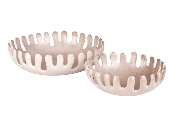 Dienblad Onda Taupe (set van 2)