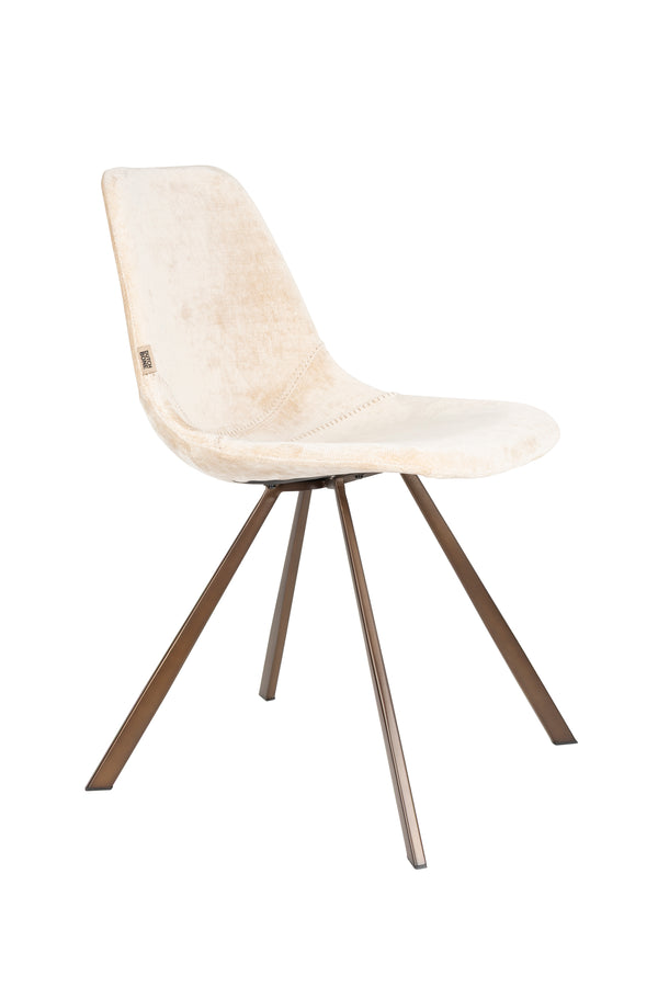 Stoel Franky Beige (set van 2)