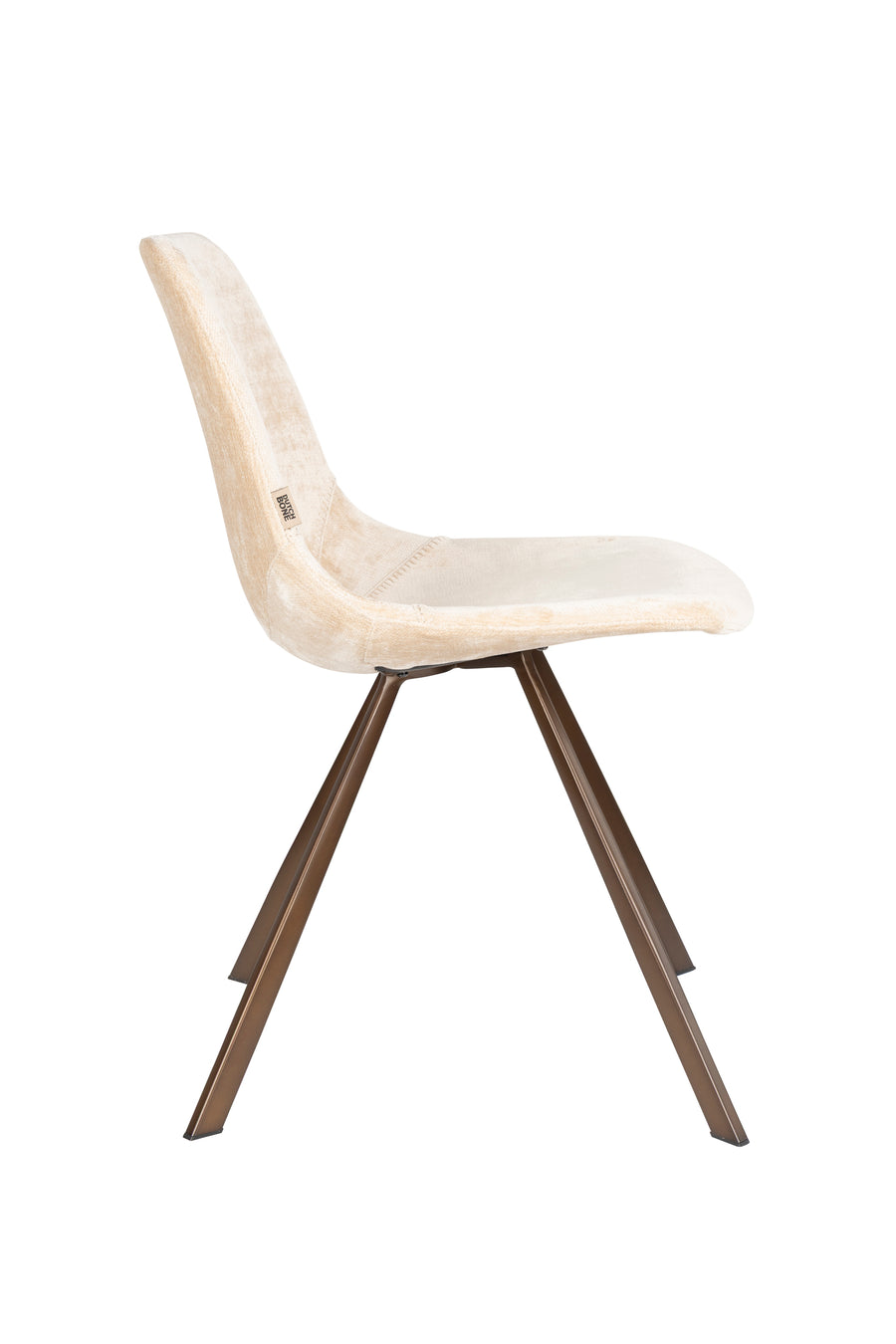 Stoel Franky Beige (set van 2)