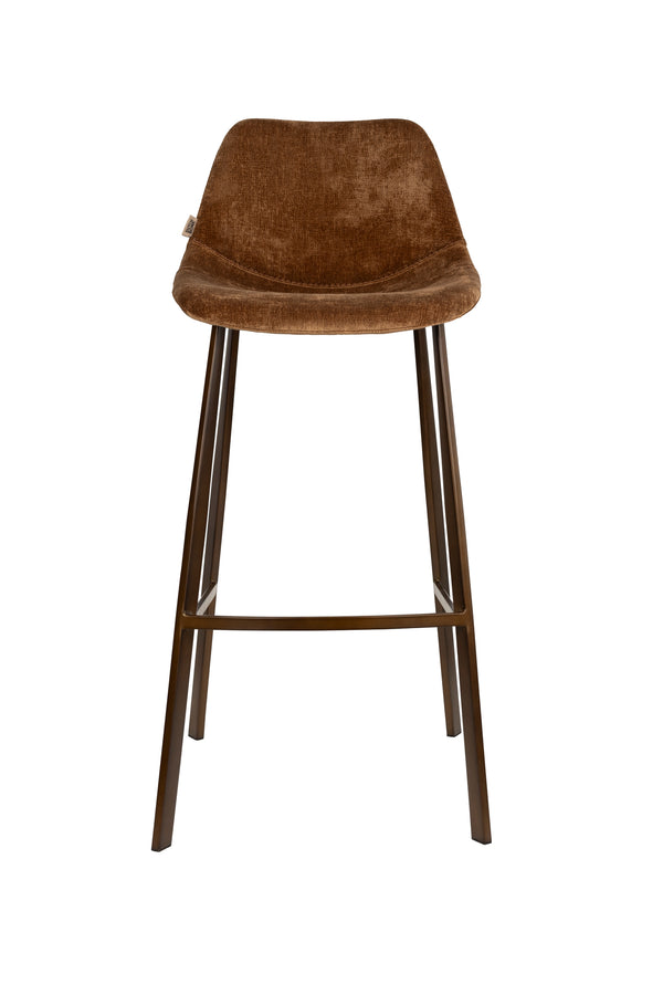 Barkruk Franky Cognac (set van 2)