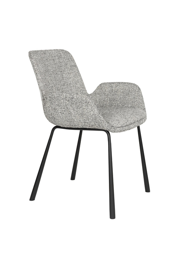 Fauteuil Brit Grijs (set van 2)