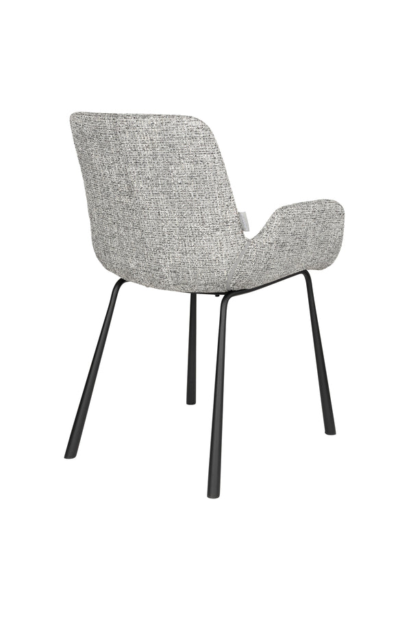 Fauteuil Brit Grijs (set van 2)