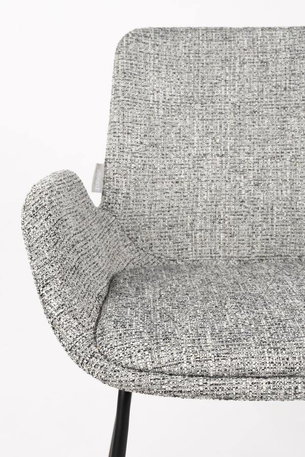 Fauteuil Brit Grijs (set van 2)