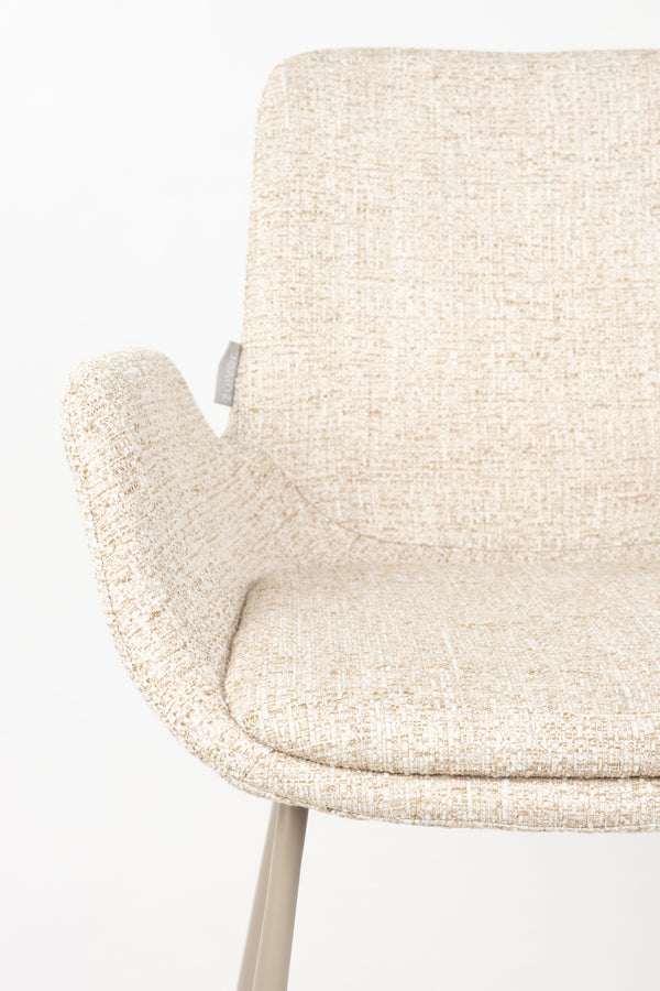 Fauteuil Brit Beige (set van 2)