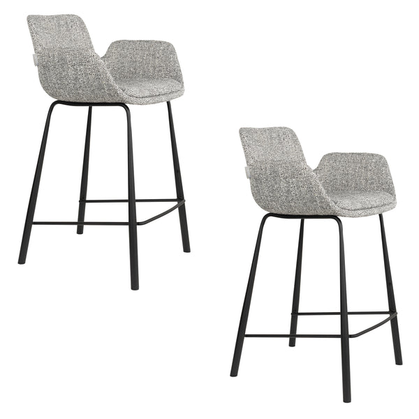 Counterkruk Brit Grijs (set van 2)