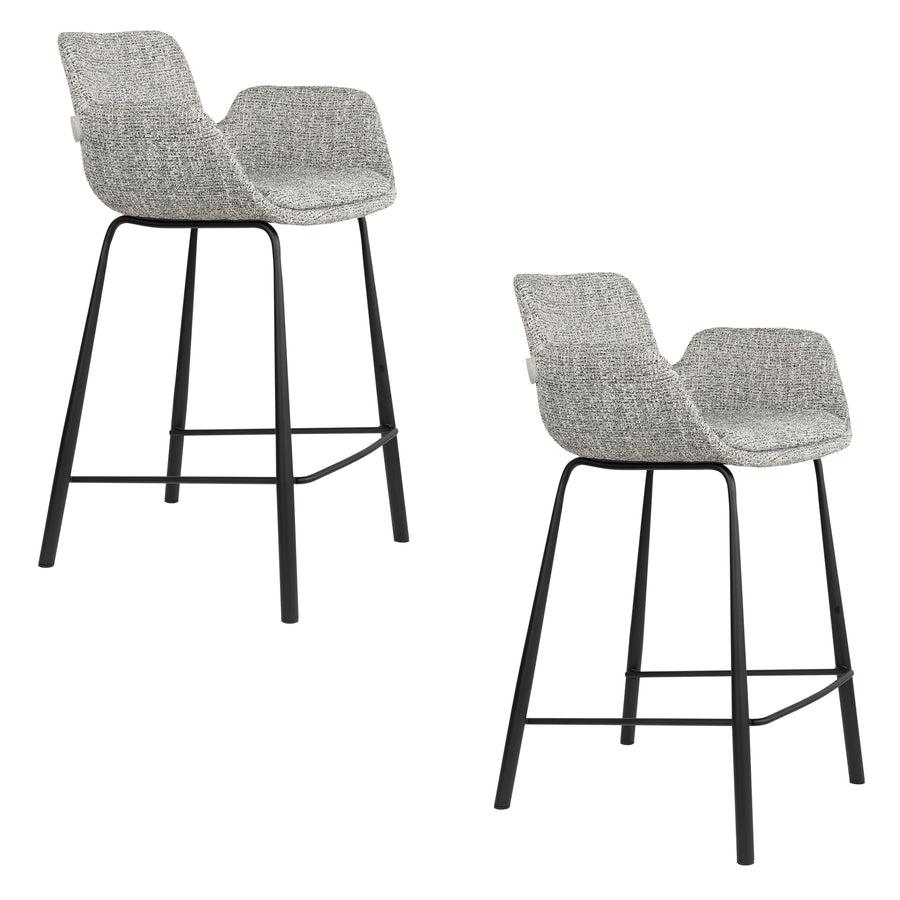 Counterkruk Brit Grijs (set van 2)
