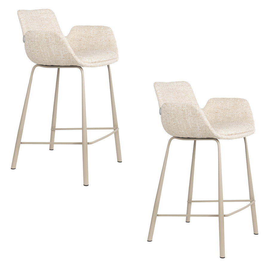Counterkruk Brit Beige (set van 2)