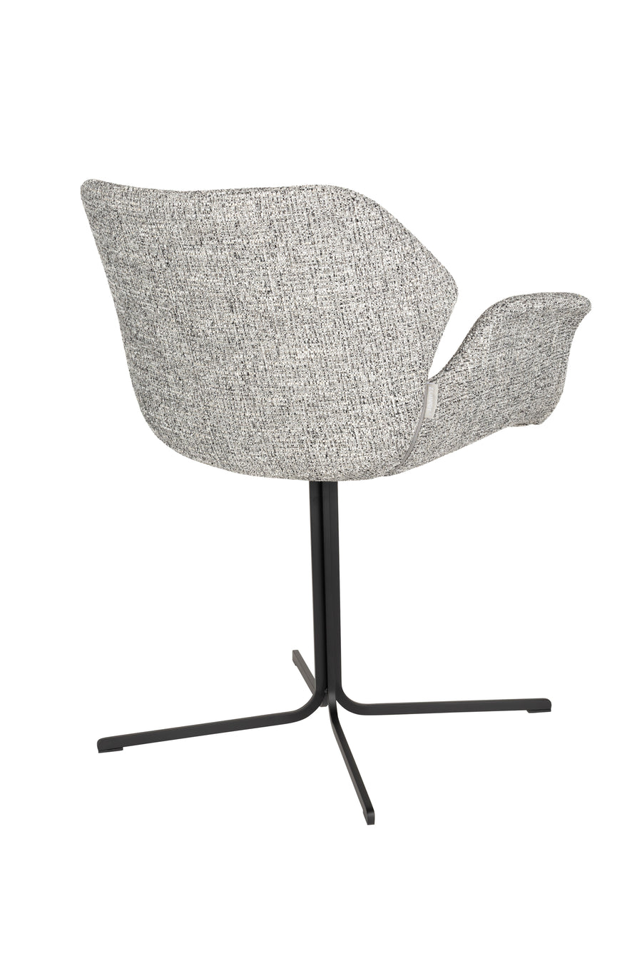 Fauteuil Nikki Grijs (set van 2)