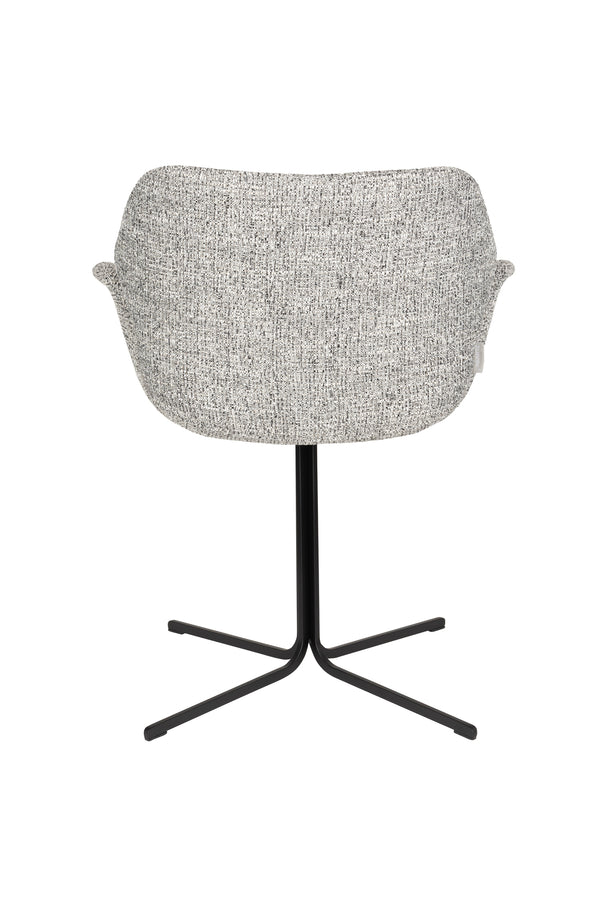 Fauteuil Nikki Grijs (set van 2)