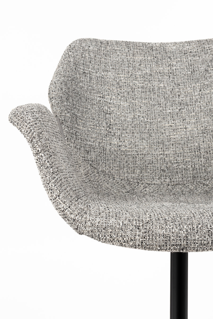 Fauteuil Nikki Grijs (set van 2)