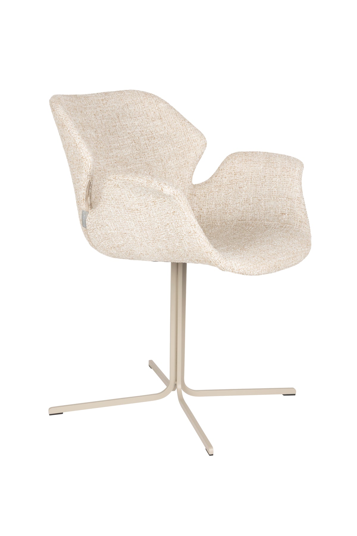 Fauteuil Nikki Beige (set van 2)