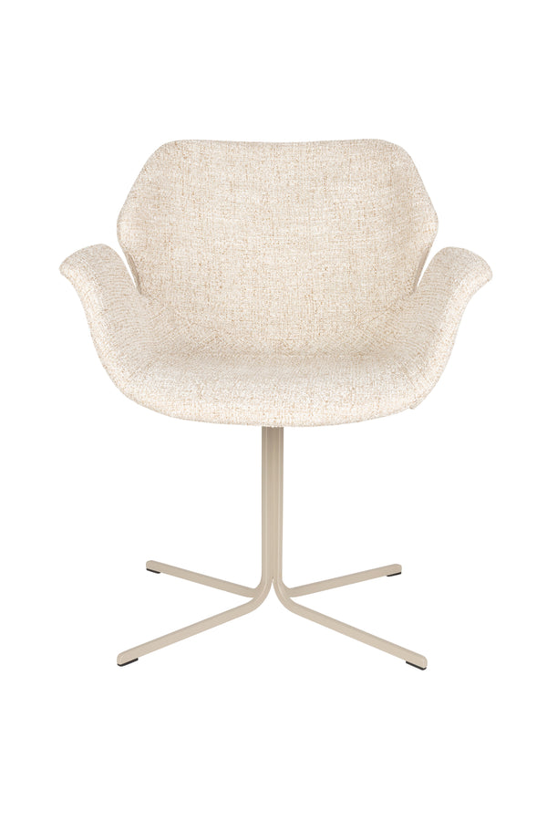Fauteuil Nikki Beige (set van 2)