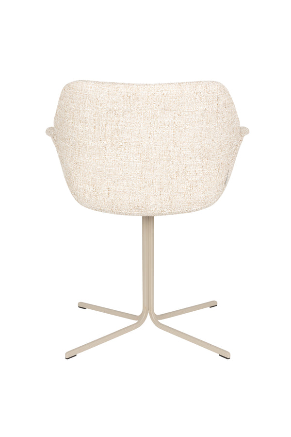 Fauteuil Nikki Beige (set van 2)