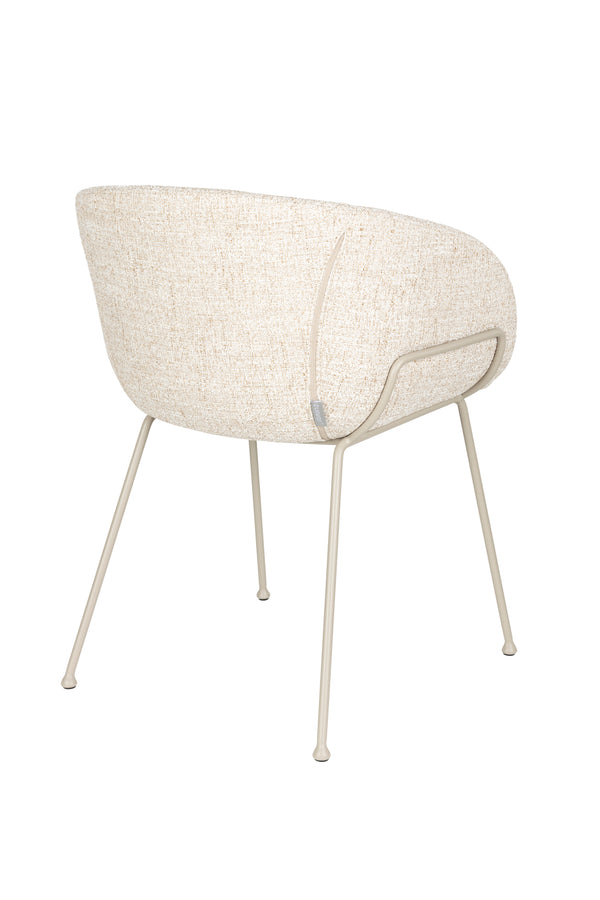 Fauteuil Feston Beige (set van 2)