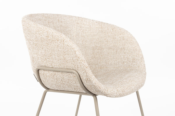 Fauteuil Feston Beige (set van 2)