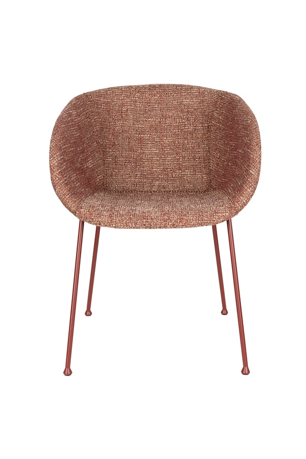 Fauteuil Feston Rood (set van 2)