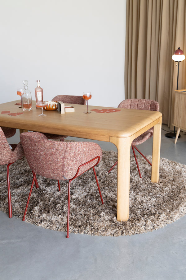 Fauteuil Feston Rood (set van 2)