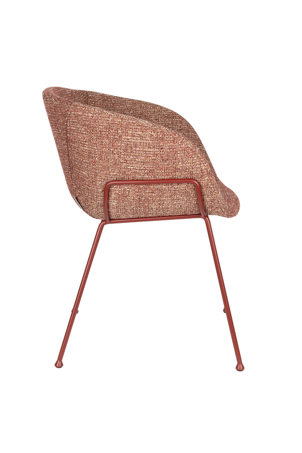 Fauteuil Feston Rood (set van 2)