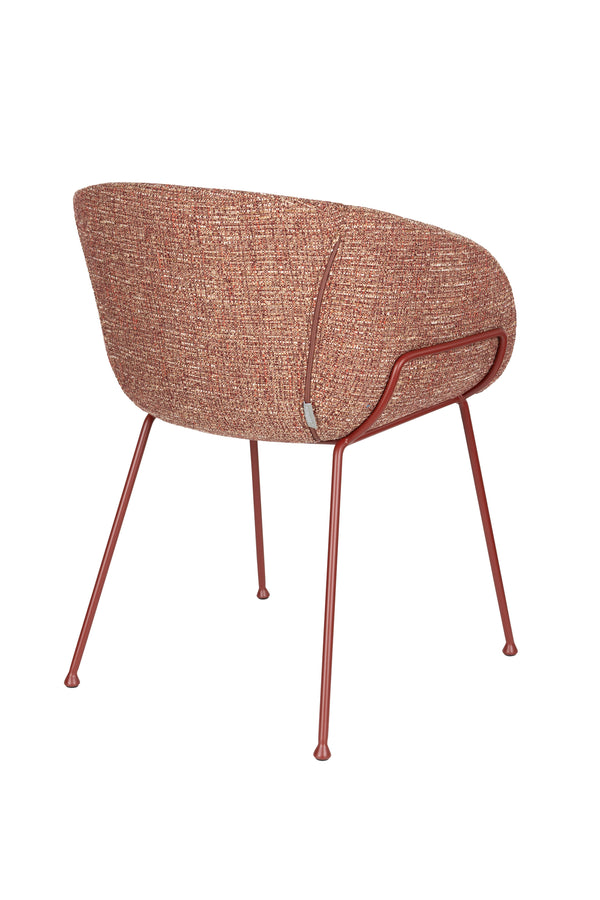 Fauteuil Feston Rood (set van 2)