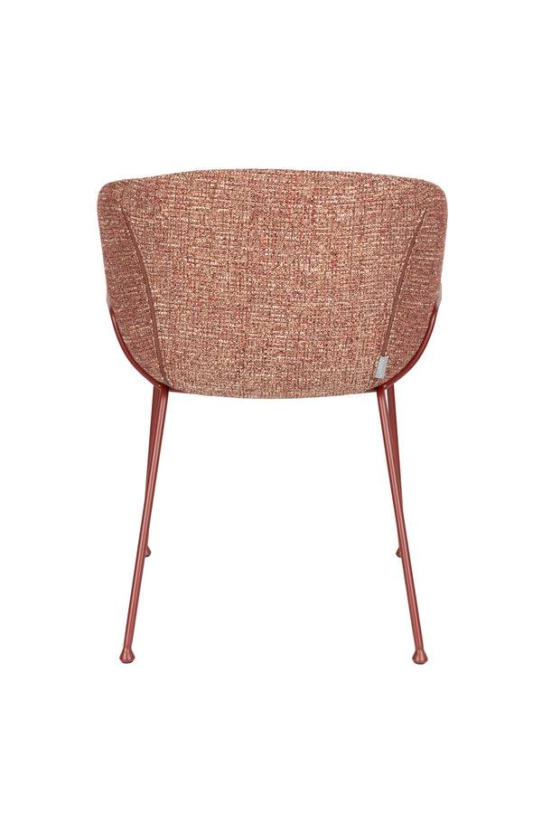 Fauteuil Feston Rood (set van 2)