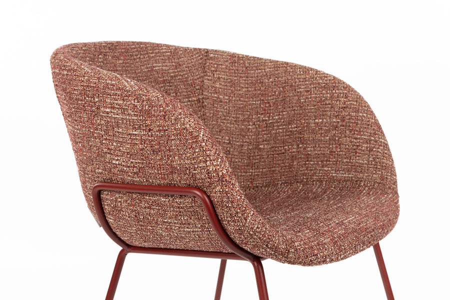 Fauteuil Feston Rood (set van 2)