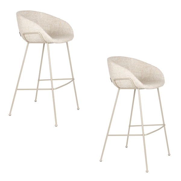 Barkruk Feston Beige (set van 2)