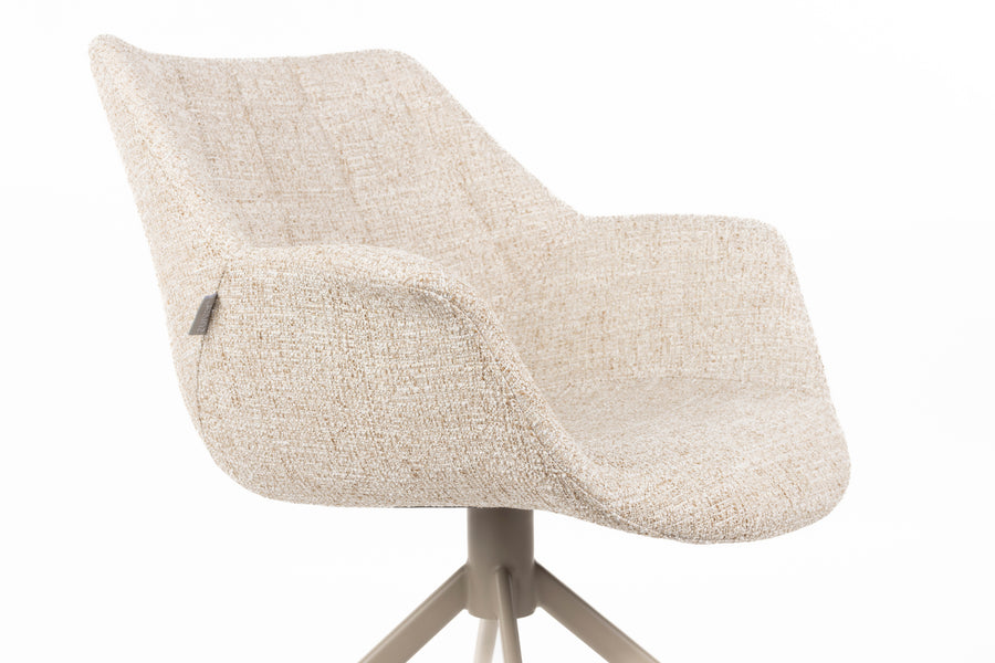 Fauteuil Doulton Beige (set van 2)