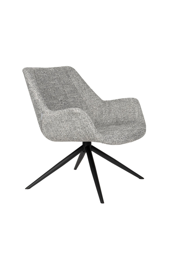Loungestoel Doulton Grijs