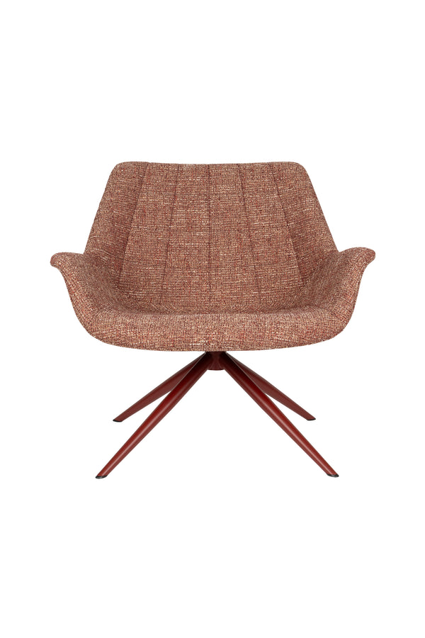 Loungestoel Doulton Rood