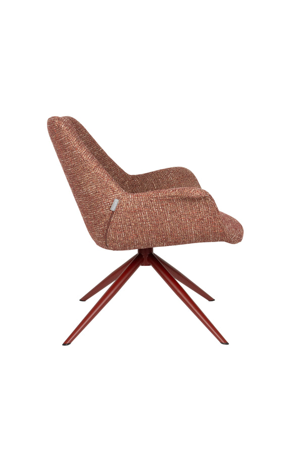 Loungestoel Doulton Rood